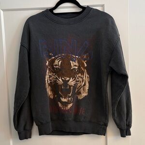 Anine Bing Tiger Sweatshirt, size xs